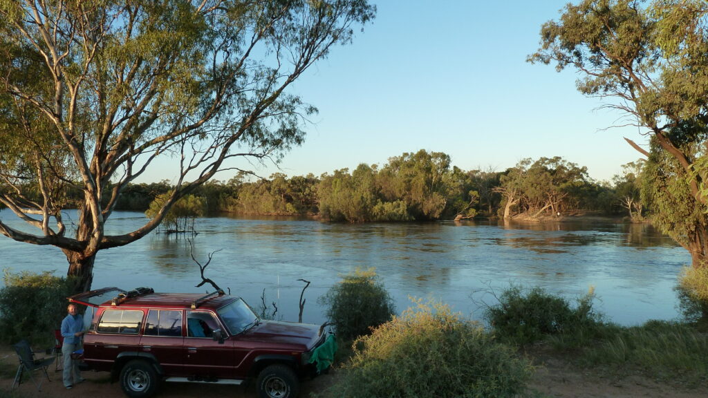 Wildcamping (what else ;-) ) am Murray River 