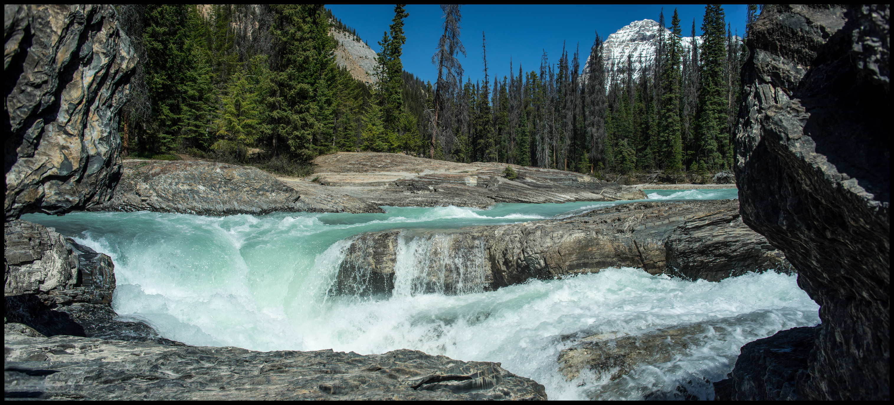 Natural bridge / Kicking horse river, Yoho National Park Sony A7 / Canon FD Tilt Shift 35 2.8