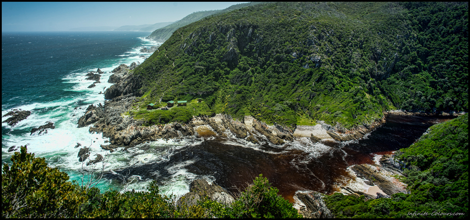 Before reaching Oakhurst huts, the Lottering River has to be crossed