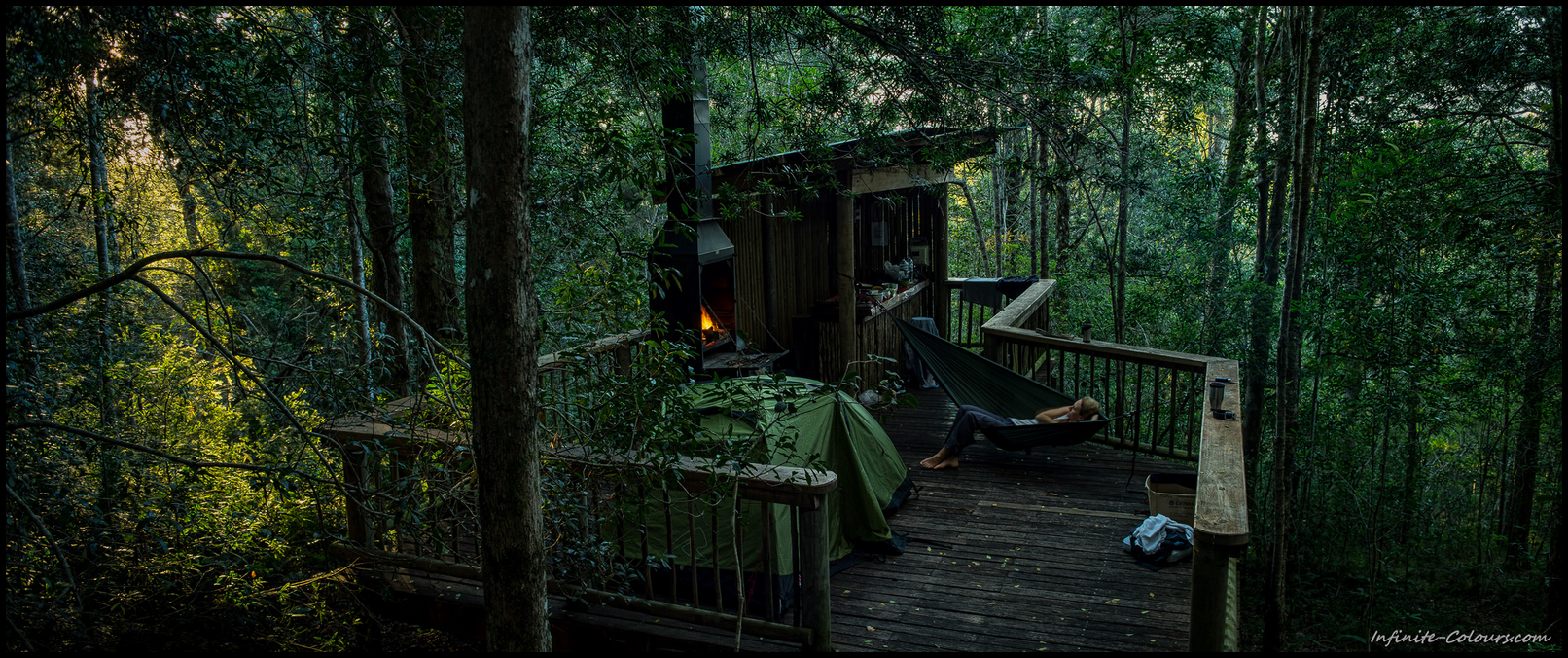 Diepwalle Forest Station Camping Decks