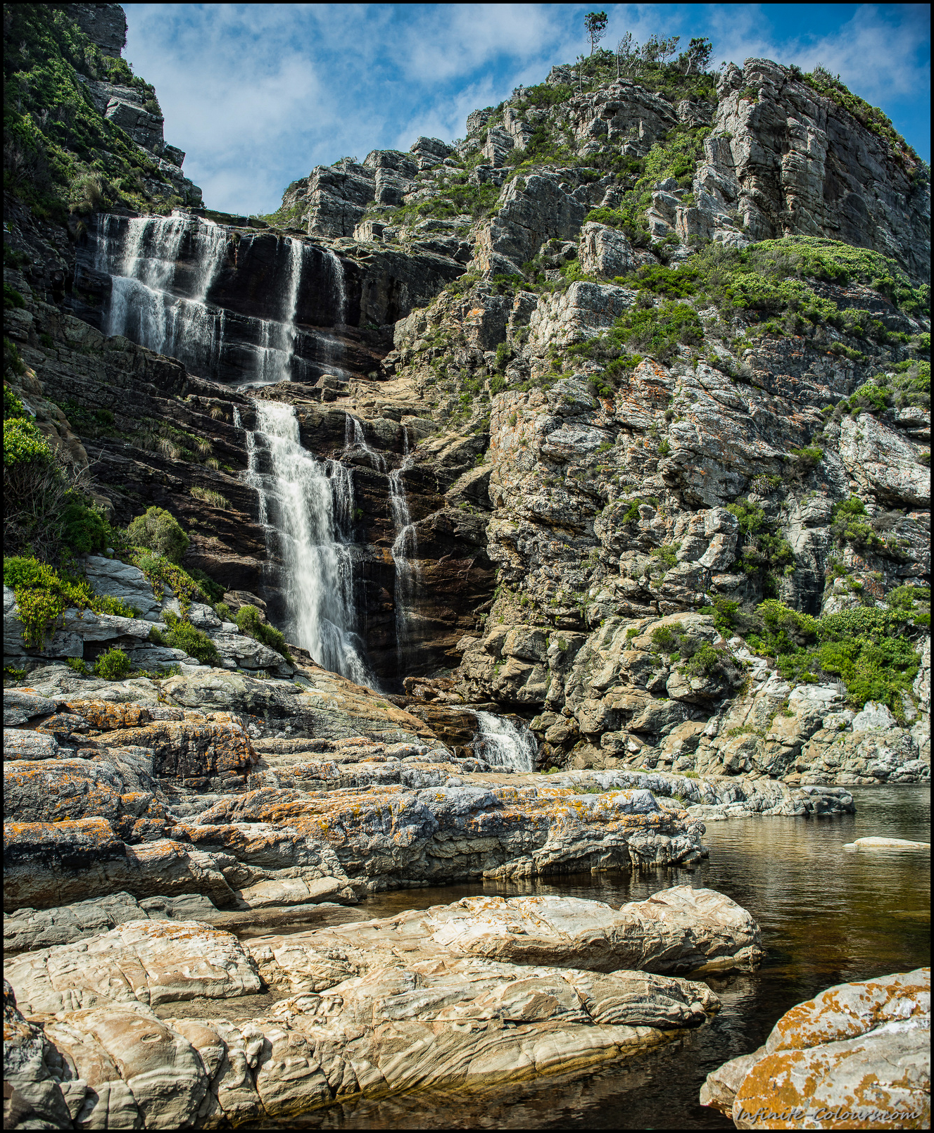 Jerling Rivier cascades on Otter Trail