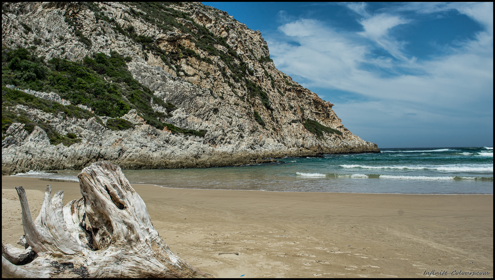 Natures Valley beach scenery