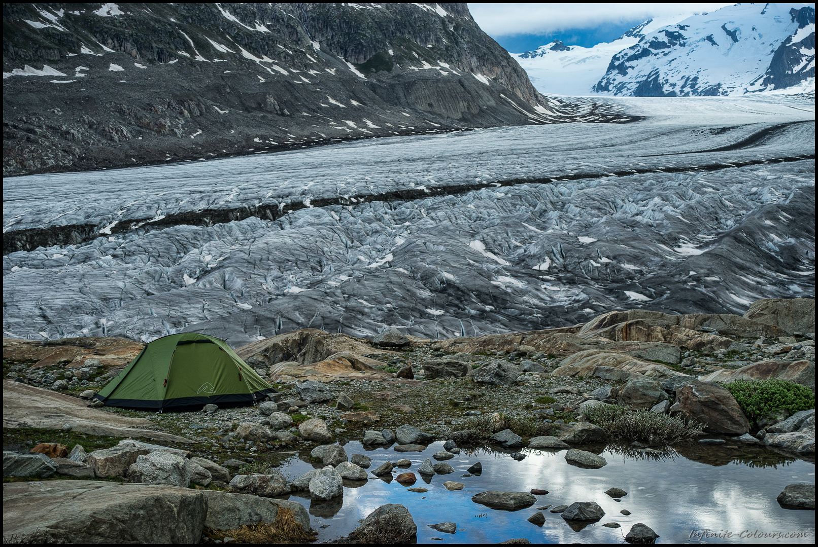 Jungfrau Aletsch glacier camp I