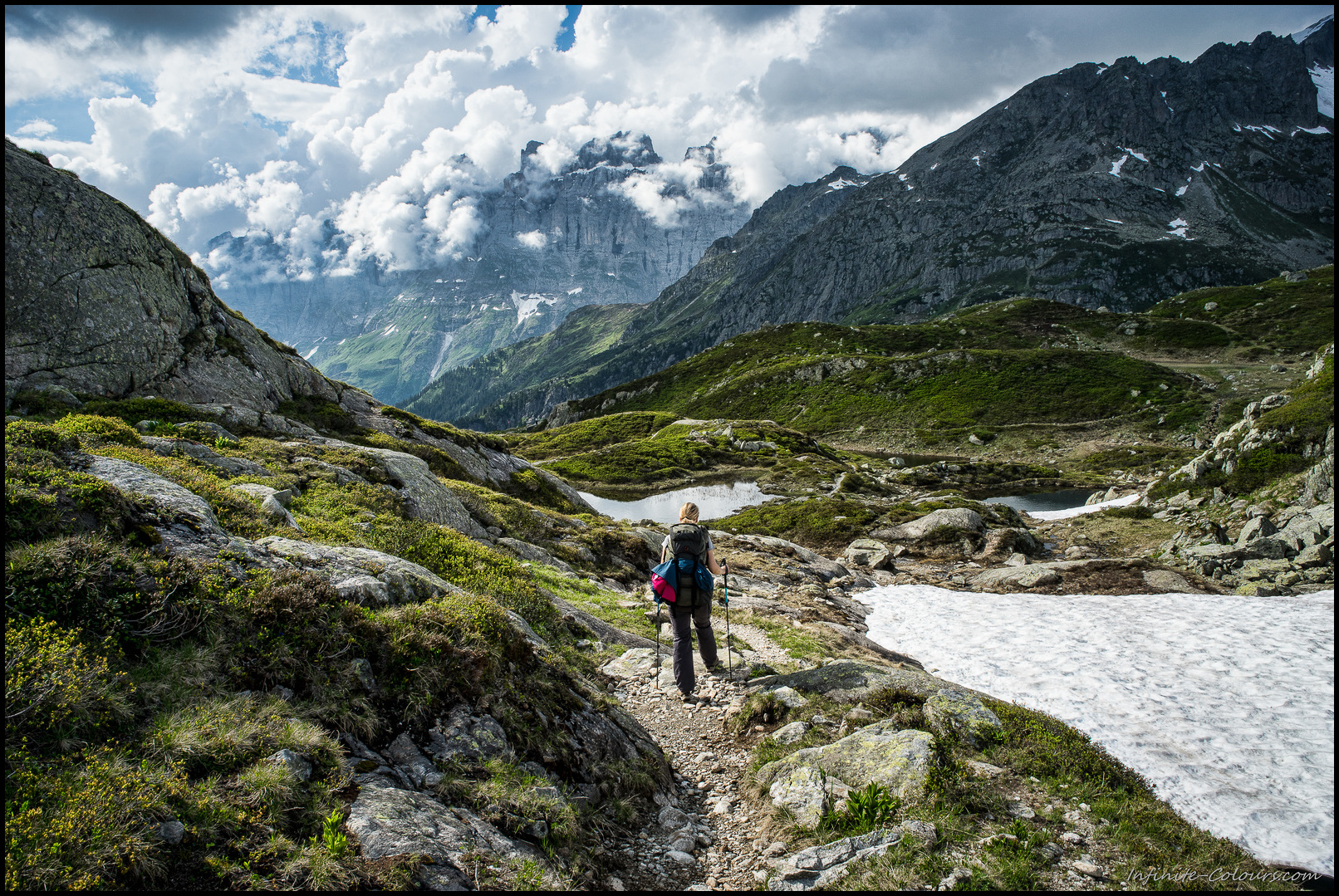 Hiking towards Seebodensee / Talegglisee