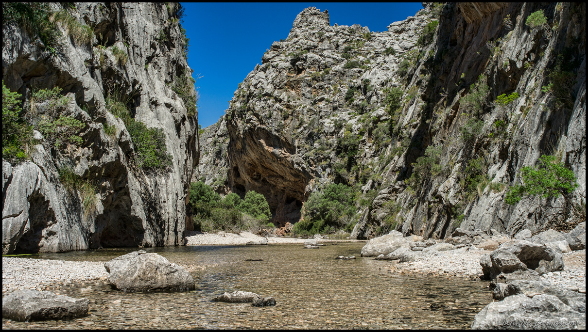 An awesome 8km scramble comes to an end at Sa Calobra