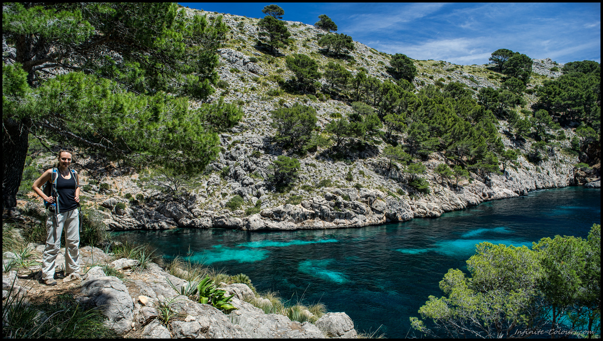 On the trail connecting Cala Murta and Cala en Gossalba