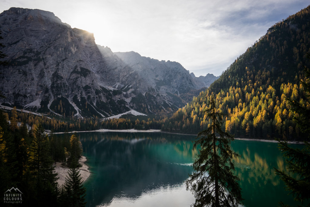 Pragser Wildsee - Lago di Braies Seekofel landscape photography golden larches dolomites gelbe lärchen dolomiten herbst landschaftsfotografie