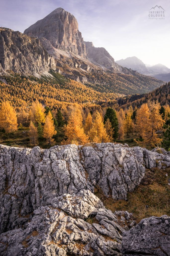 Tofana di Rozzes Cortina d'Ampezzo landscape photography mountains sunrise autum herbst sonnenaufgang dolomiten