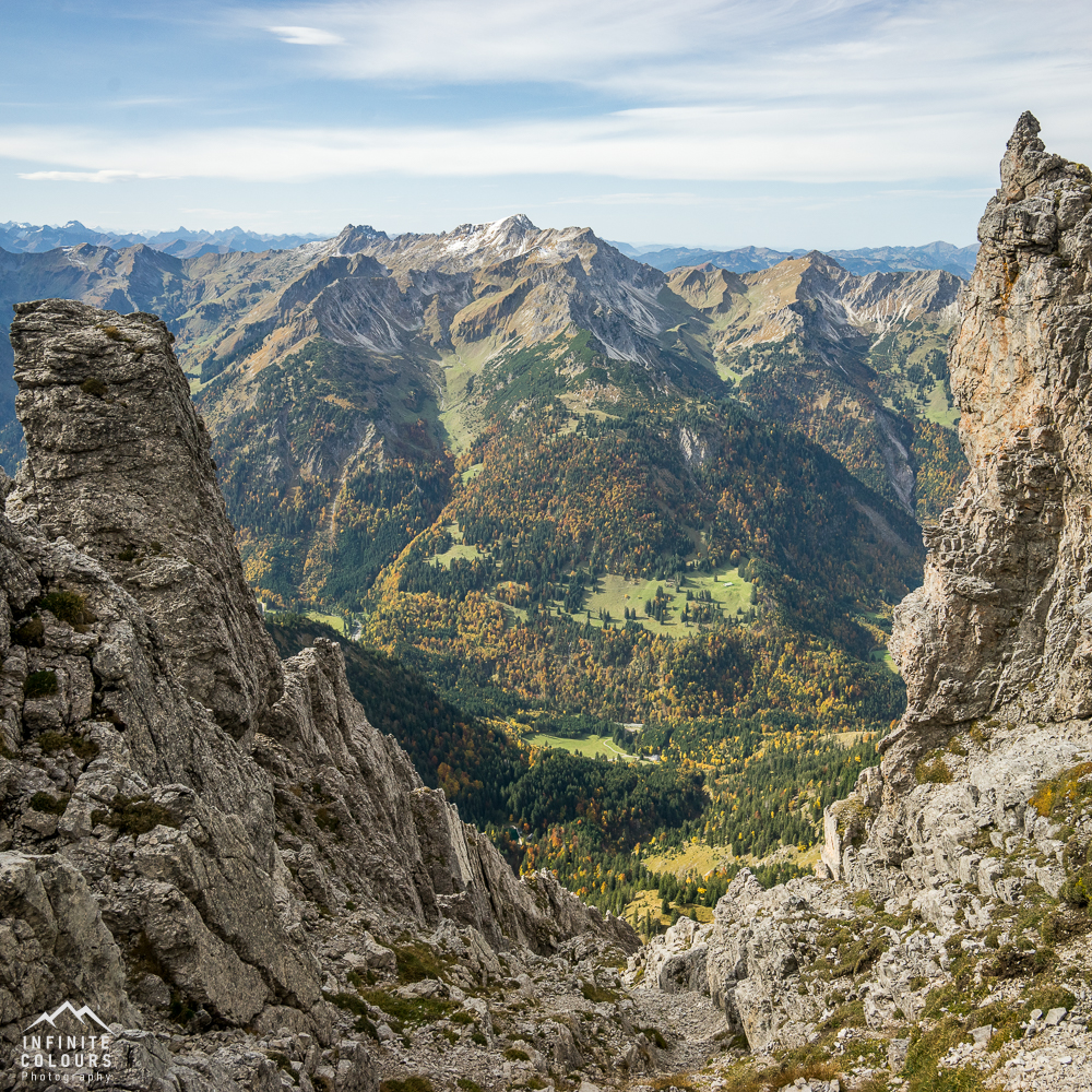 Rauhhorn Hintersteiner Tal Hinterstein Daumengruppe Großer Daumen Hindelanger Klettersteig Nebelhorn Oberstdorf Schrecksee