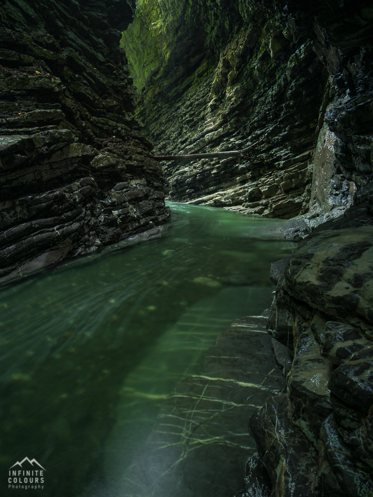 Rheintal Vorarlberg Schlucht Slot Canyon Wasserfall Landschaftsfotografie Klamm Canyon Frödisch Canyoning Vorarlberg Feldkirch Bregenz Österreich Fotografie Gumpen