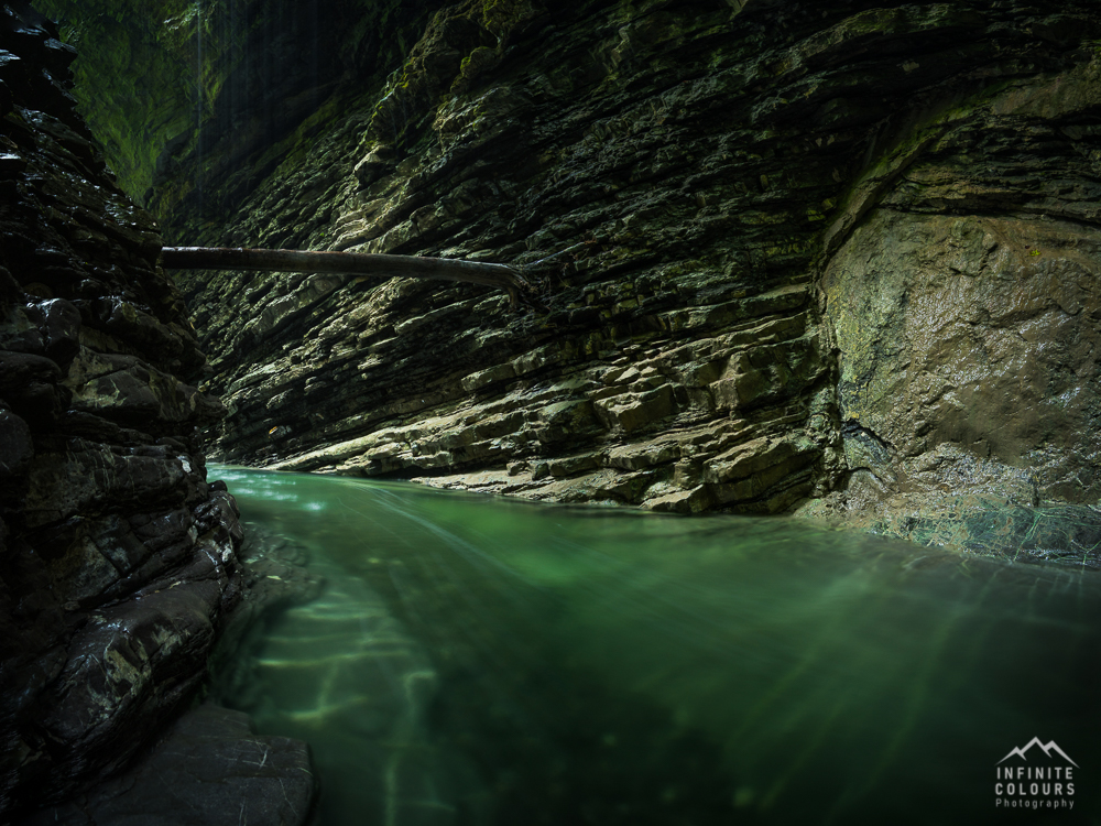 Rheintal Vorarlberg Schlucht Slot Canyon Wasserfall Landschaftsfotografie Klamm Canyon Frödisch Canyoning Vorarlberg Feldkirch Bregenz Österreich Fotografie Gumpen