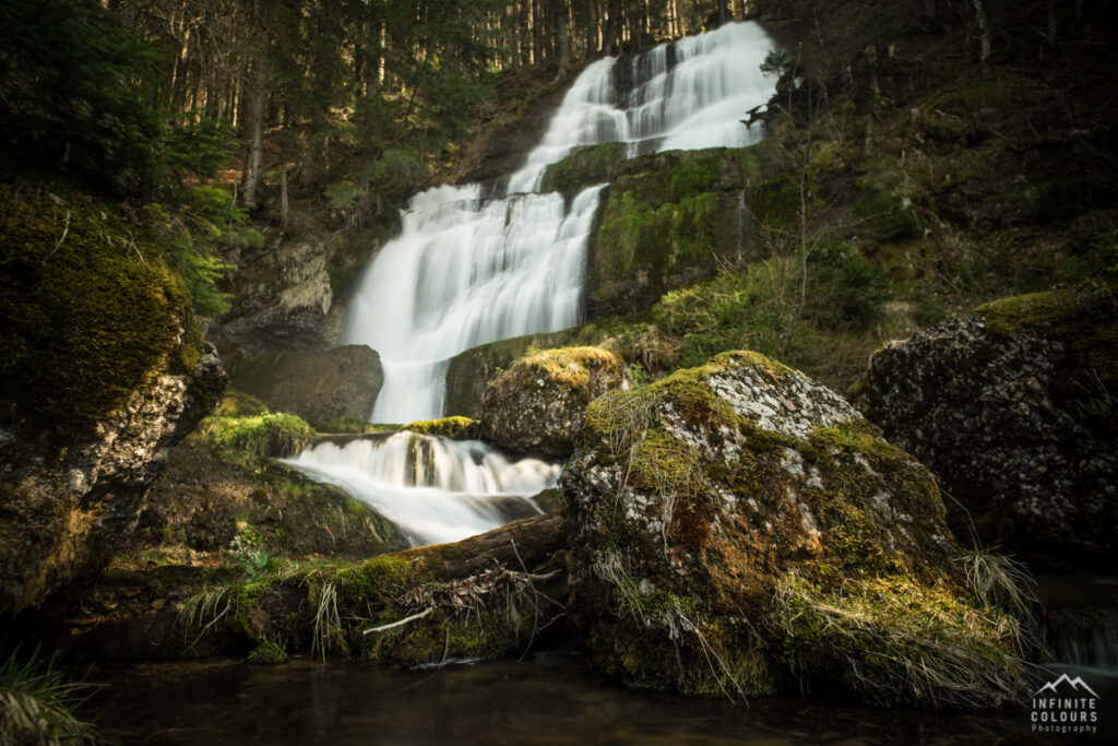 Immenstadt Wasserfall Immenstädter Horn Gschwender Horn Wanderung Wasserfall Allgäu Landschaftsfoto Alpen Deutschland  Wasserfall Alpsee