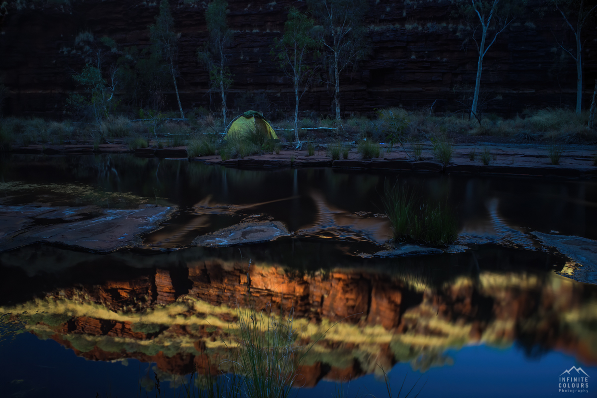 Australia Landscape Photography Karijini Western Australia Pilbara tramping camping hiking waterfall photography australia