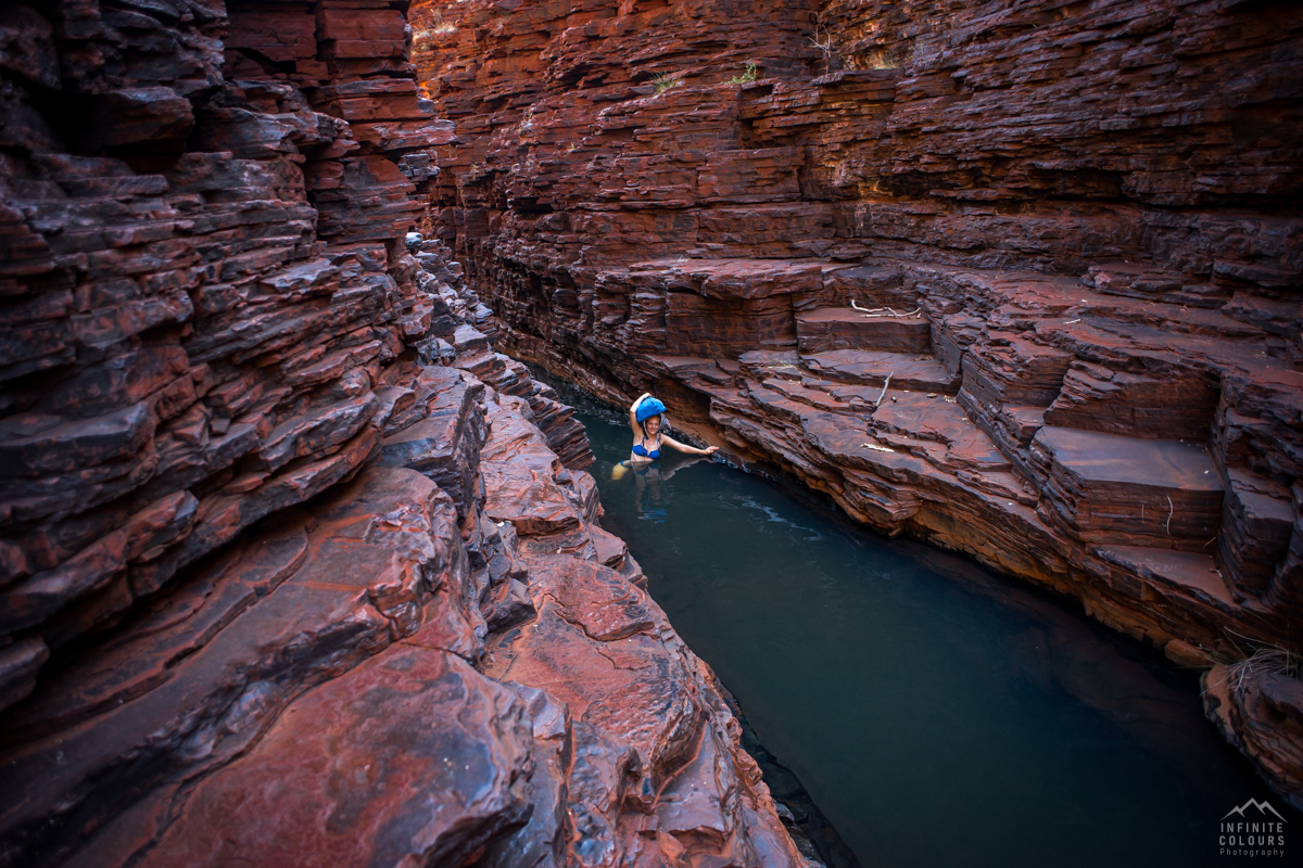 Australia Landscape Photography Karijini Western Australia Pilbara tramping camping hiking waterfall photography australia