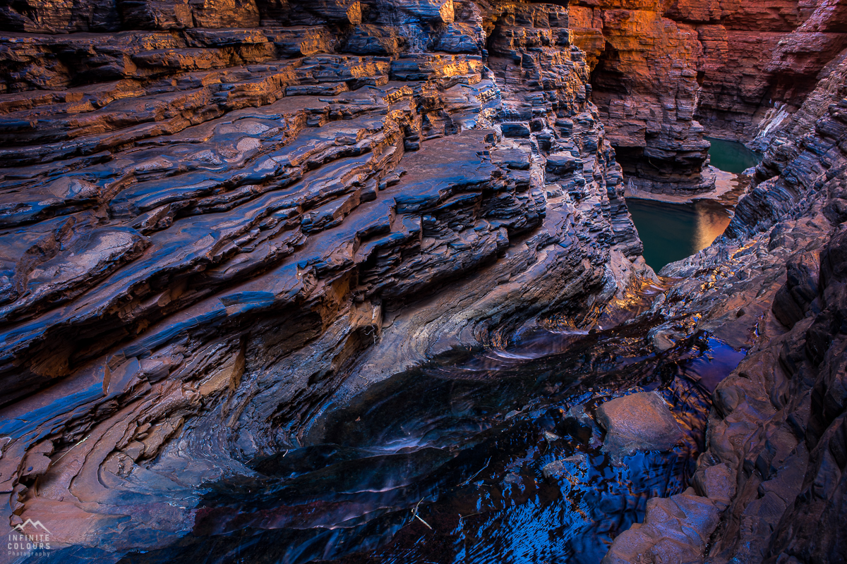 Australia Landscape Photography Karijini Western Australia Pilbara tramping camping hiking waterfall photography australia