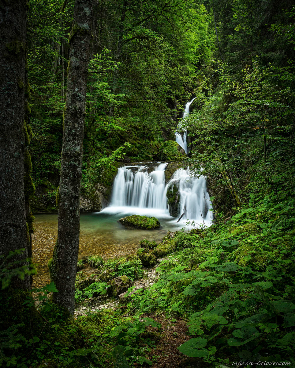 Wasserfall Allgäu Oberstdorf Tobel Deutschland Autal Wasserfall Aubach Fotografie Landschaftsfotografie Sony A7 Minolta MD 35-70 3.5 macro Oberallgäu Paradies Wasserfall Sommer Wald