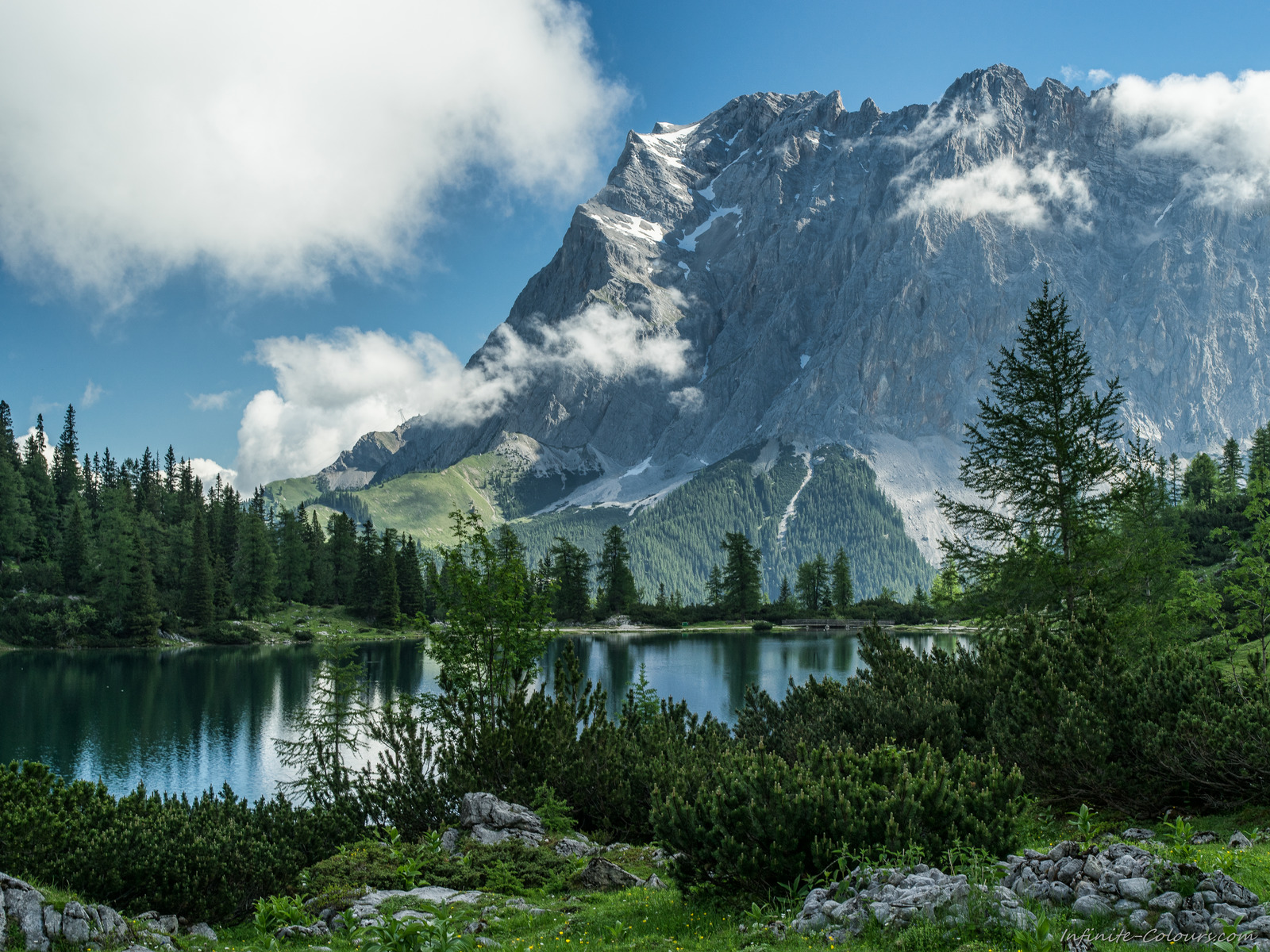 Zugspitzmorgen Zugspitze Seebensee Zugspitzarena Sony A7 Minolta MD 35-70 3.5 macro