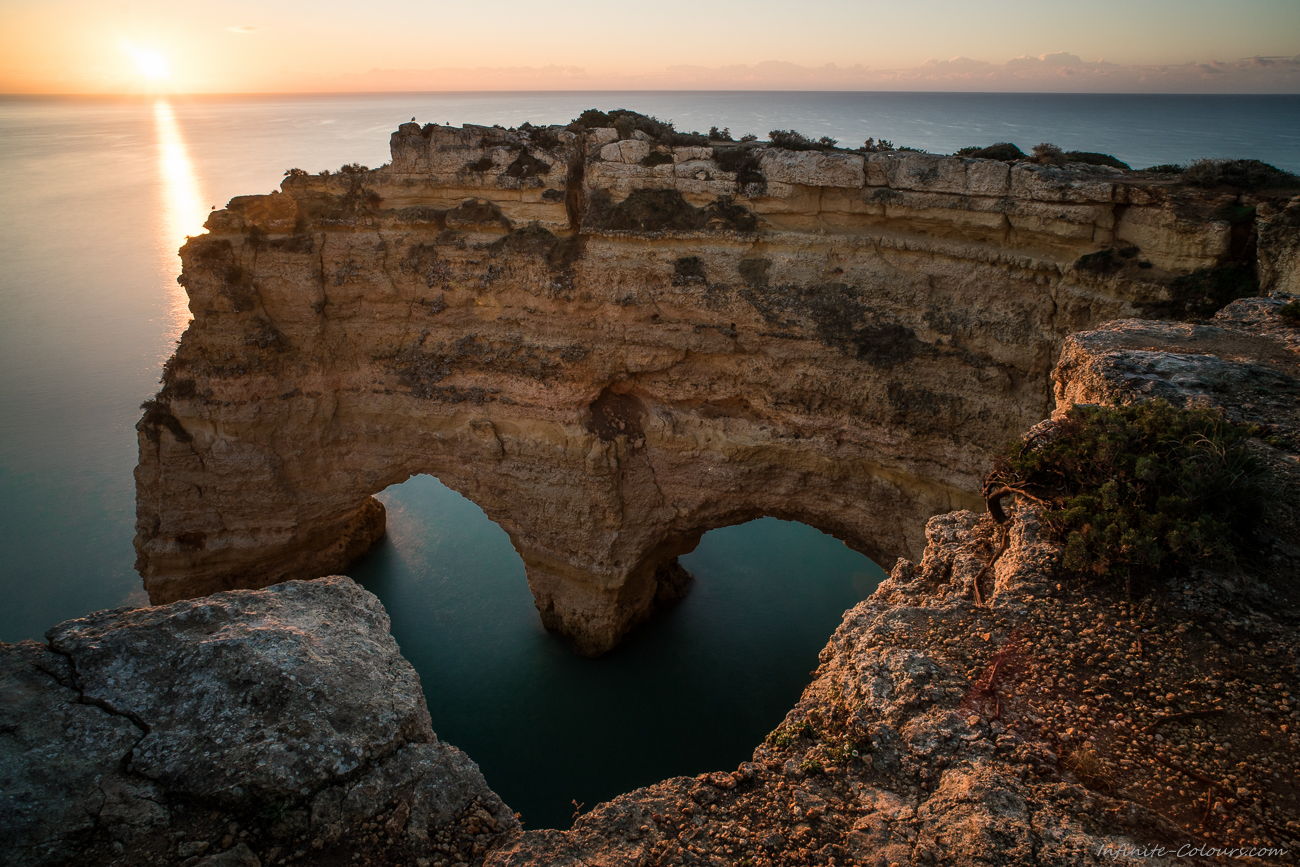 arco-natural-praia-marina-albufeira-algarve-sunrise II (2)