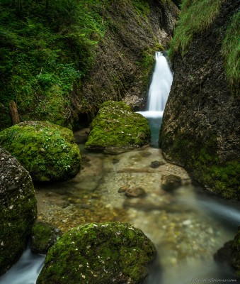 Wasserfall Allgäu Oberstdorf Tobel Deutschland Canyoning Oberallgäu Paradies Fotografie Langzeitbelichtung Landschaftsfotografie Sony A7 Minolta MD 35-70 3.5 macro