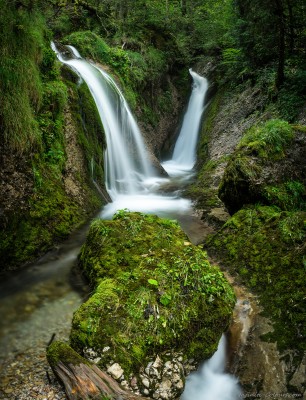 Wasserfall Allgäu Oberstdorf Tobel Deutschland Canyoning Oberallgäu Paradies Fotografie Landschaftsfotografie Sony A7 Minolta MD 35-70 3.5 macro