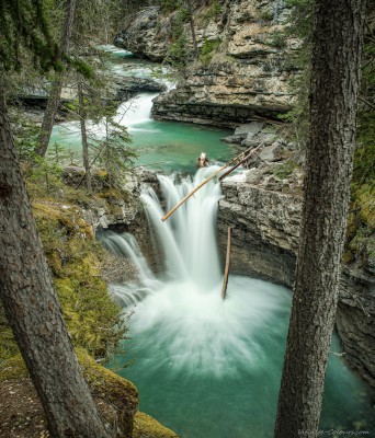 Sony A7 Canon FD TS 35 2.8 Johnston Canyon cascadesBanff National Park, Canada photography fotografie