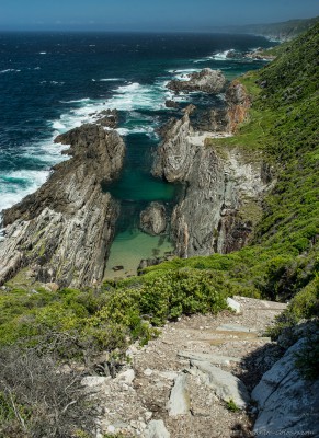 Otter Trail between Scott and Oakhurst huts South Africa, Ostkap