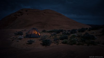 Sooner Rocks desert bivy Grand Staircase Escalante Monument