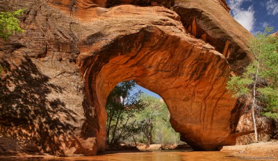 Coyote Gulch natural archGrand Staircase Escalante, Utah