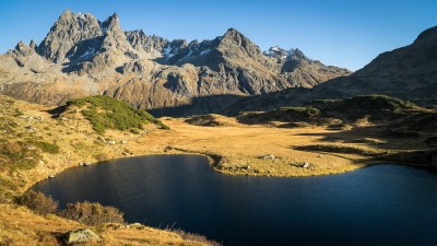 Langersee-Patteriol-Verwall-Herbst-Oktober-Wanderung-Landschaft