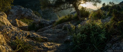 Torrent de Parais' natural arch Tramuntana / Escorca, Mallorca, Spain