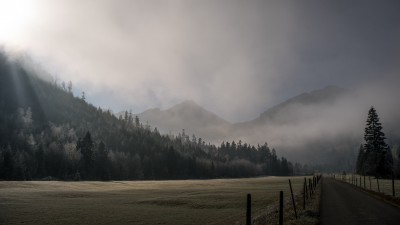 Nebel-Fotografie-Landschaft-Fog-Photography-Mountains-Retterschwang-Retterschwanger-Tal-Oberstadorf-Landschaft-Winter