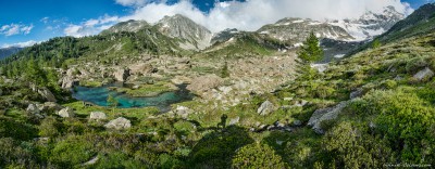 Mässerbach panorama Landschaftspark Binntal, Wallis, Switzerland