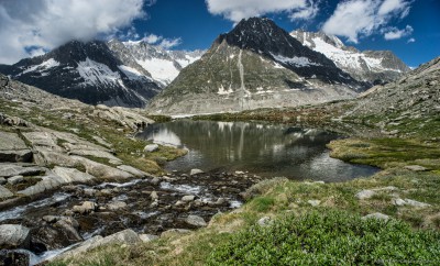 Märjelensee and Olmenhorn  Jungfrau-Aletsch Area, Wallis, Switzerland photography fotografie Sony A7 Minolta MD 35-70 3.5 macro