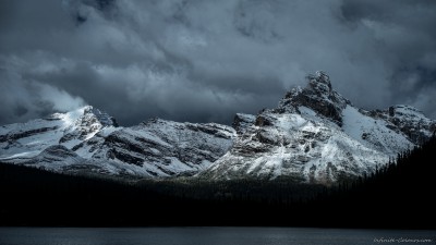 Lake O'Hara early winter stormYoho National Park, Canada landscape photography fotografie Sony A7 Minolta MD 35-70 3.5 macro