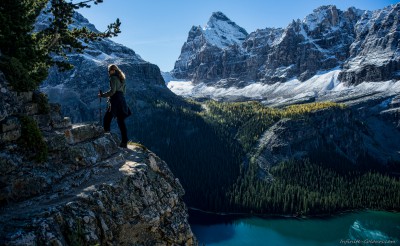 Exposed Lake O'Hara Highline Trail viewpoint / Wiwaxy Peaks Yoho National Park, Canada photography fotografie Sony A7 Minolta MD 35-70 3.5 macro