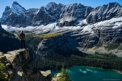 Lake O'Hara Highline Trail below Wiwaxy Peaks Yoho National Park, Canada photography fotografie Sony A7 Minolta MD 35-70 3.5 macro