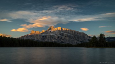 Sony A7 Minolta MD 35-75 3.5 macro Two Jack sunriseTwo Jack Lake, Banff, Canada photography fotografie