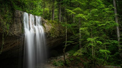 Herrgottsbeton Nagelfluh Wasserfall Wirtatobel Rickenbach Wasserfall Bregenzerwald Vorarlberg Wasserfall Sony A7 Minolta MD 35-70 3.5 macro